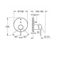 Grohe Essence Смеситель однорычажный на 2 выхода (24167GN1)