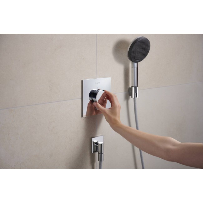 Термостат скрытого монтажа hansgrohe Ecostat Comfort E 1 function, 33710000 хром