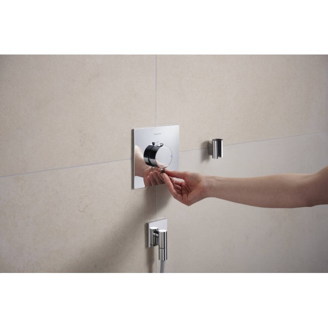 Термостат скрытого монтажа hansgrohe Ecostat Comfort E 1 function, 33710000 хром