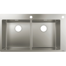 Мийка для кухні hansgrohe S71 S712-F765 43311800 сталь