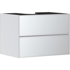 Тумба Xevolos E 780/550, з 2 шухлядами для столешні з вирізом посередині, 54187320 Matt White