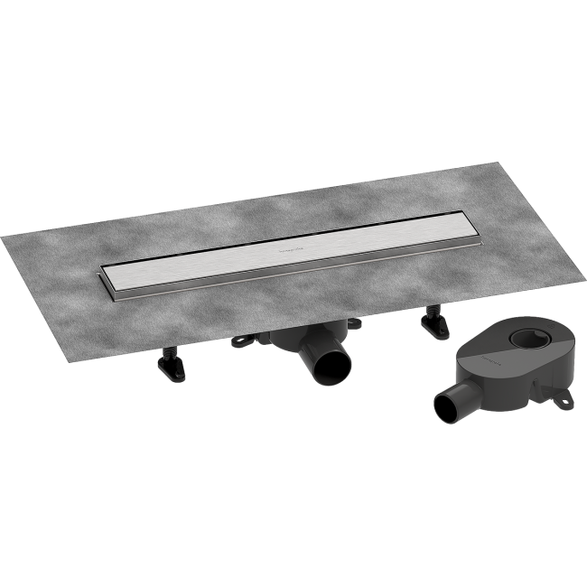 Душевой трап 600 hansgrohe RainDrain Go, 56271800 для плоской / стандартной установки