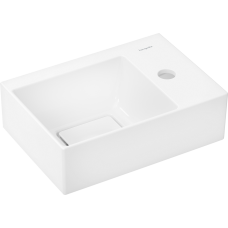 Умывальник 360/250 hansgrohe Xevolos E с отверстием справа, без перелива, SmartClean 61086450