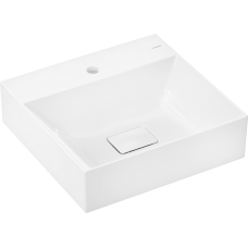 Накладний умивальник 500/480 Xevolos E з отвором під змішувач, без переливу, 61090450 з покриттям SmartClean