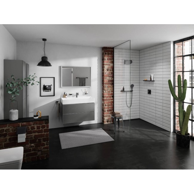 Накладний умивальник 1000/480 Xevolos E з отвором під змішувач, без переливу, 61102450 з покриттям SmartClean