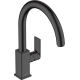 Змішувач hansgrohe Vernis Shape M35 для кухонної мийки, чорний матовий 71871670