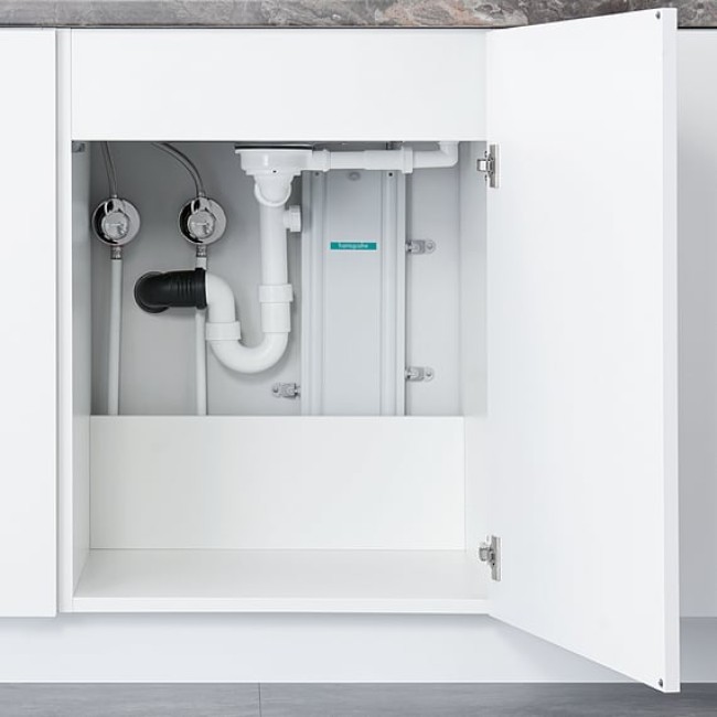 Змішувач кухонний hansgrohe Talis M54 з висувним душем, чорний матовий хром 72809340, sBox