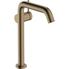 Смеситель hansgrohe Tecturis S CoolStart для раковины с сливным гарнитуром push-open, бронза 73373140