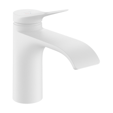Змішувач hansgrohe Vivenis для раковини зі зливним гарнітуром, білий матовий 75014700