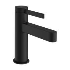 Змішувач hansgrohe Finoris CoolStart для раковини із зливним гарнітуром, чорний матовий 76012670