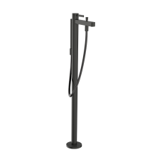 Змішувач hansgrohe Finoris 76445340 для ванни підлоговий, чорний матовий хром
