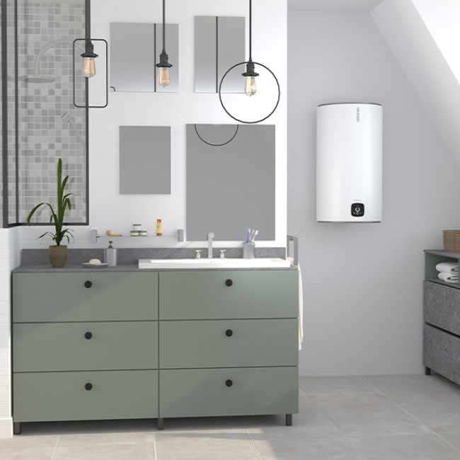 Водонагрівач побутовий електричний Atlantic Steatite Genius VM 080 D400S-3E-C