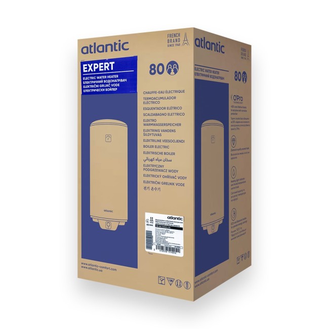 Водонагреватель бытовой электрический Atlantic Opro Expert VM 080 D400S-2-B (2000W)