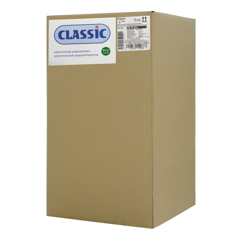 Водонагреватель бытовой электрический Classic Eco VM 80 N4Ls (1200W)