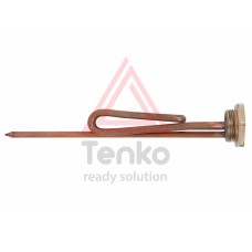 Тэн 2,0 кВт, гайка, гнутый, под анод М6