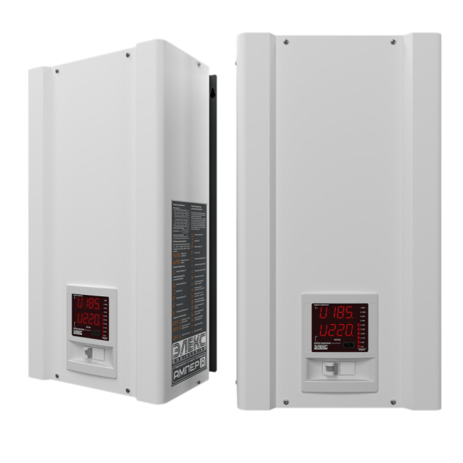 Стабілізатор напруги однофазний побутовий АМПЕР-Т У 16-1/50 v2.1