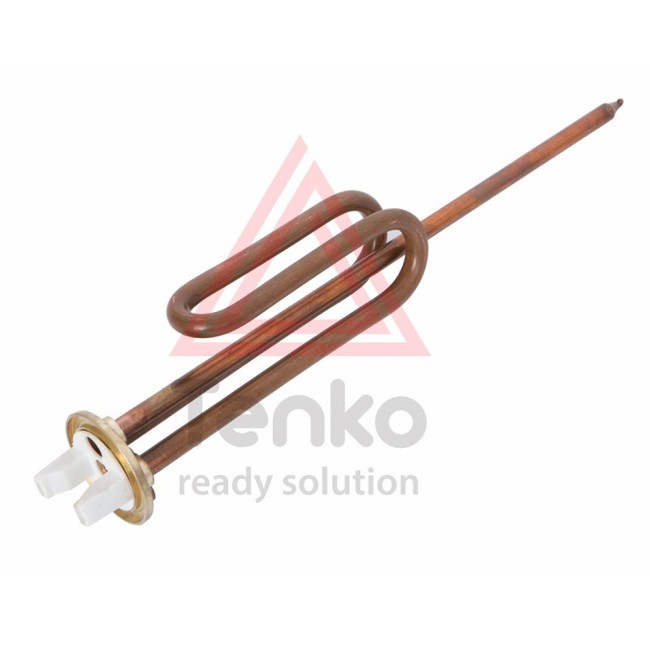 Тэн 1,5 кВт, фланец, гнутый, под анод М6