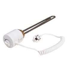 Тэн Tenko RS 1,5 кВт, резьба 1"1/4 ,прямой, с термостатом, нерж.