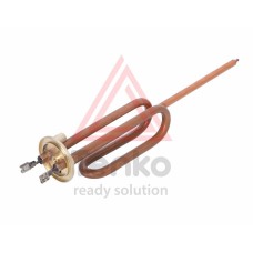 Тэн 2,0 кВт, фланец, гнутый, длинная ножка, под анод М6