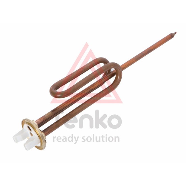 Тэн 2,0 кВт, фланец, гнутый, под анод М6