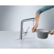 Змішувач hansgrohe Metris Select для кухонної мийки, хром 14883000