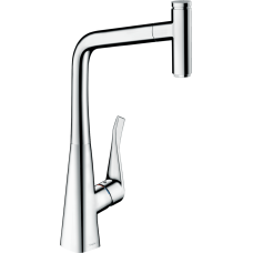 Змішувач hansgrohe Metris Select для кухонної мийки 14884000 хром