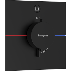 Термостат hansgrohe ShowerSelect Comfort E для душа 15571670 черный матовый