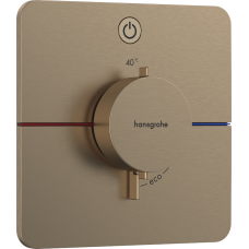 Термостат hansgrohe ShowerSelect Comfort Q для душа 15581140 бронза
