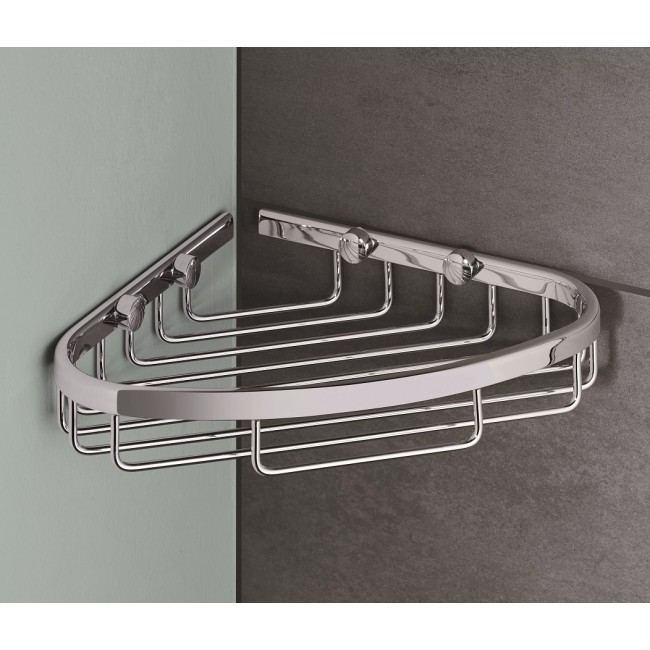 Grohe BauCosmopolitan Полочка-решетка угловая, большая (40663001)