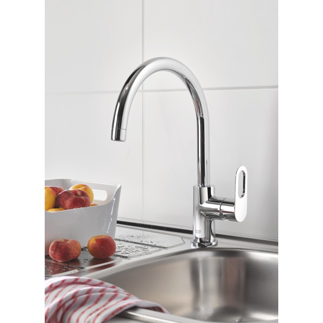 Grohe BauLoop Смеситель однорычажный для мойки (31368000)