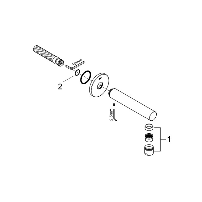 Grohe Concetto Излив для ванны (13280001)