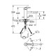 Grohe Concetto Смеситель однорычажный для мойки (30273001)