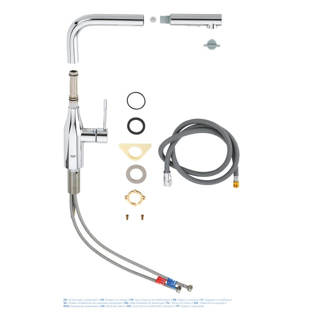 Grohe Essence Смеситель однорычажный для мойки (30270000)