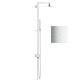 Grohe Euphoria Cube System 150 Душевая система с переключателем для настенного монтажа (27696000)