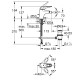 Grohe Eurostyle Смеситель однорычажный для биде S-Size (33565003)