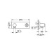 <i>GROHE SPA</i> Grohtherm F Держатель для ручного душа с подключением для душевого шланга (27621000)