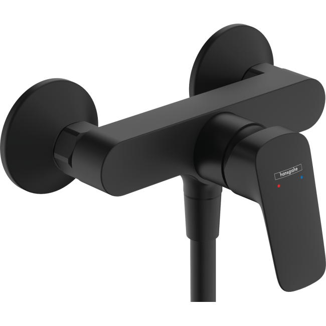 Набор смесителей для ванной 3 в 1 hansgrohe Logis 20240008 (71107670, 71600670, 24161670) черный матовый