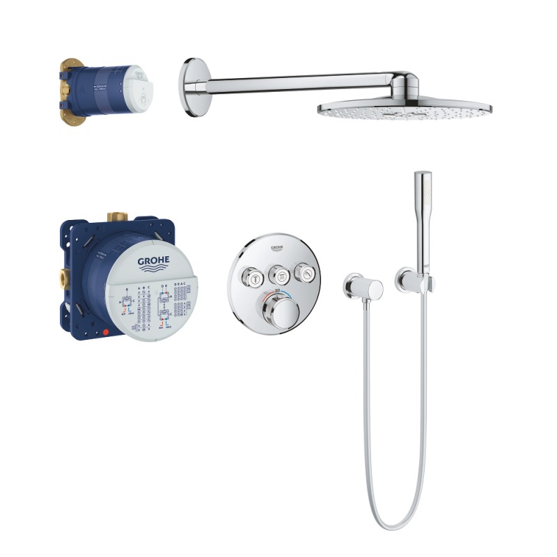 Grohe Grohtherm SmartControl душевая система Rainshower 310 SmartActive (34705000)