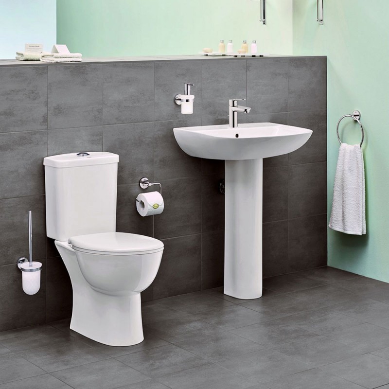 Grohe Bau Ceramic Унитаз напольный безободковый, вертикальный выпуск (39429000)