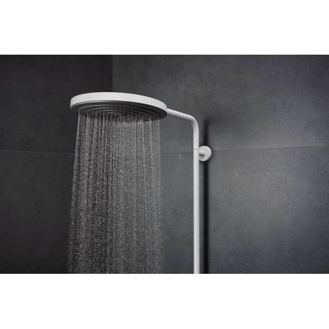 Душова система hansgrohe Pulsify S Puro Showerpipe 260 1jet з термостатом 24222700 білий матовий