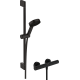 Душевой набор hansgrohe Pulsify Select S EcoSmart 65 см с термостатом Ecostat Element 24272670 черный матовый
