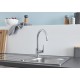 Grohe Мойка для кухни 860 x 500 мм с эксцентриком, 1 чаша, глянцевая (31552SD0)