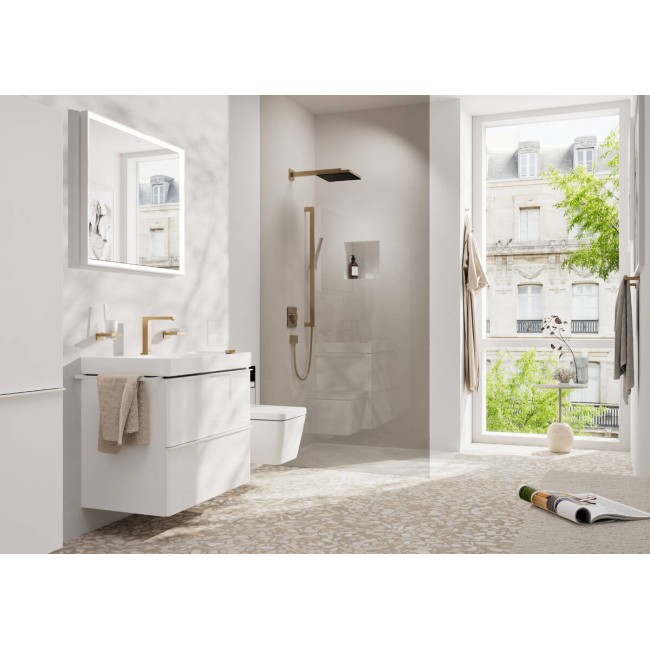 Ручной душ hansgrohe Pulsify E 1jet EcoSmart, 24320990 золото