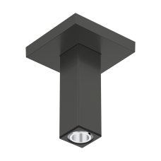 Держатель душа hansgrohe E 10 см 24338340, черный матовый хром