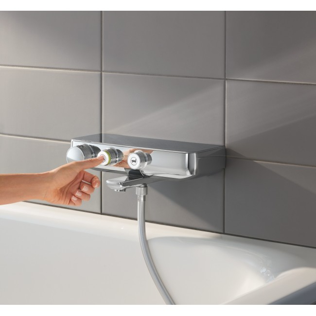 Grohe Grohtherm SmartControl Термостатический смеситель для ванны, настенный монтаж (34718000)