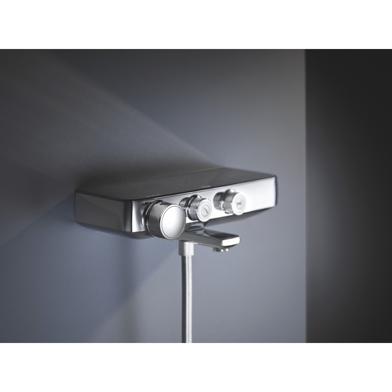 Grohe Grohtherm SmartControl Термостатический смеситель для ванны, настенный монтаж (34718000)