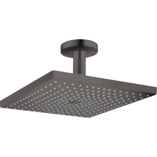 Верхній душ hansgrohe Raindance E 300 1jet EcoSmart стельовий, 26251340 матовий чорний хром