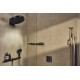 Ручний душ hansgrohe Rainfinity 130 3jet EcoSmart+ 26862670, чорний матовий