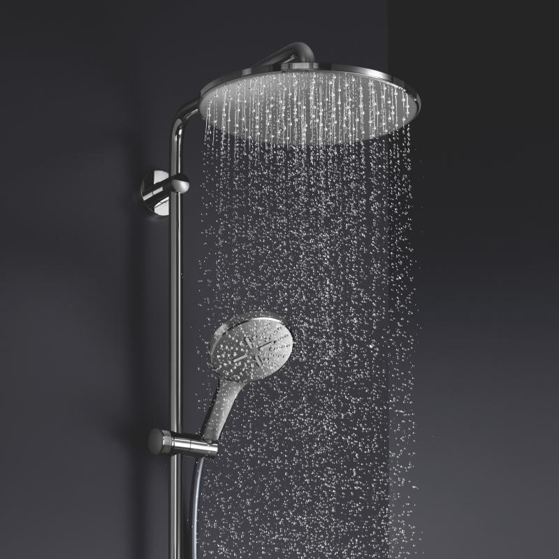 Grohe Rainshower Smartactive 310 Душевая система с термостатом и изливом для настенного монтажа (26657000)