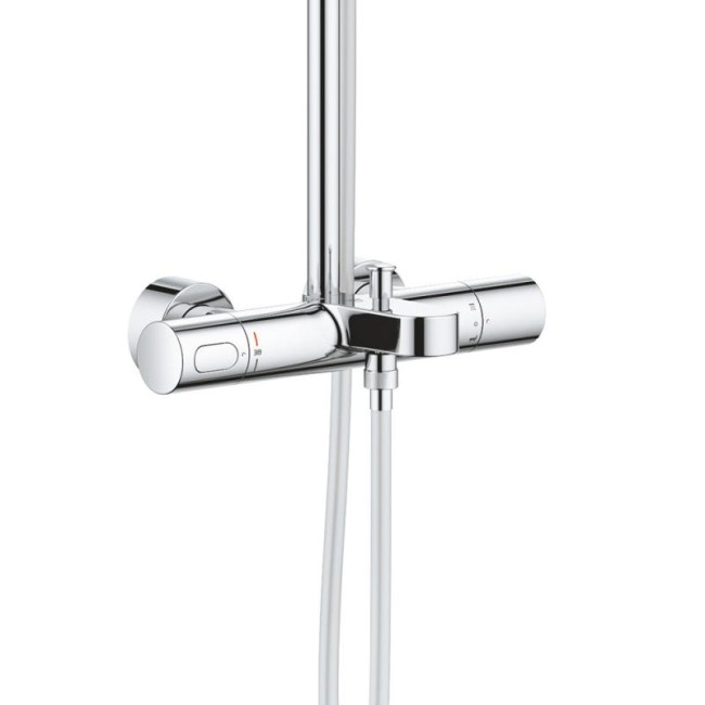 Grohe Rainshower Smartactive 310 Душова система з термостатом та виливом для настінного монтажу (26657000)